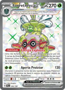 Forretress ex 230 Evoluções em Paldea