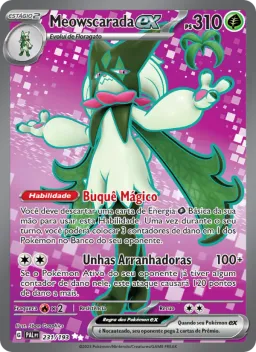 Meowscarada ex 231 Evoluções em Paldea