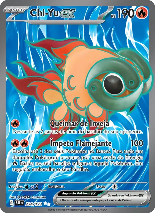 Chi-Yu ex 234/193 Evoluções em Paldea