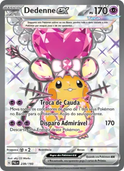 Dedenne ex 239 Evoluções em Paldea