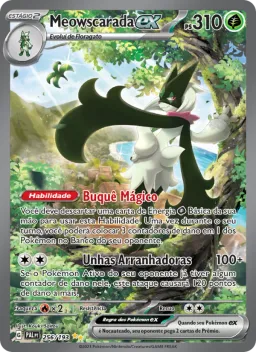 Meowscarada ex 256 Evoluções em Paldea