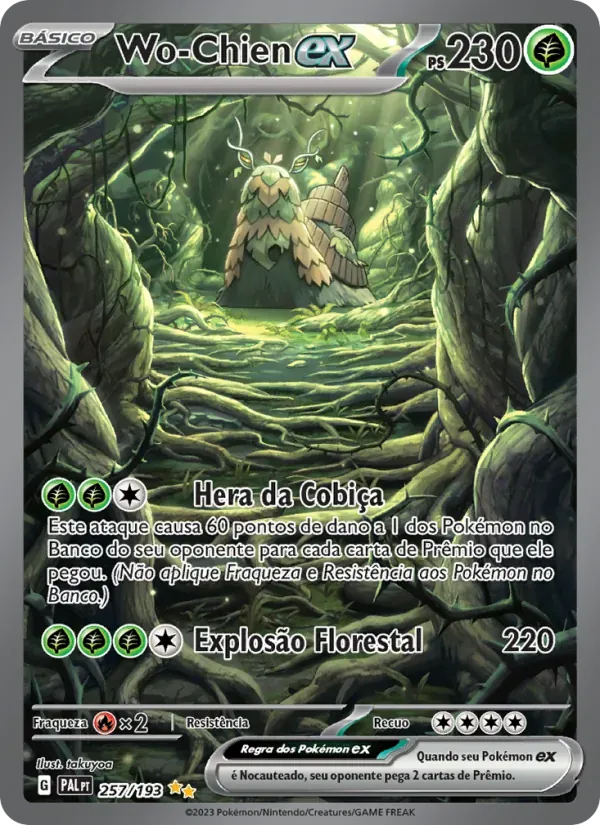 Wo-Chien ex 257/193 Evoluções em Paldea