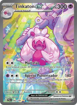 Tinkaton ex 262 Evoluções em Paldea