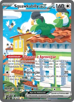 Squawkabilly ex 264 Evoluções em Paldea