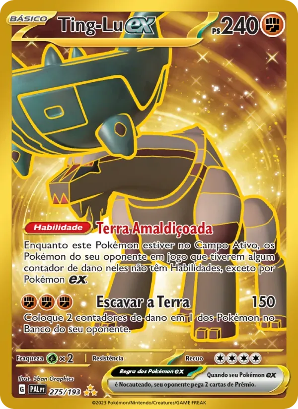 Ting-Lu ex 275/193 Evoluções em Paldea