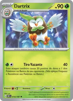 Dartrix 014 Obsidiana em Chamas