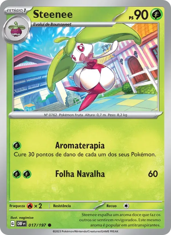 Steenee 017/197 Obsidiana em Chamas