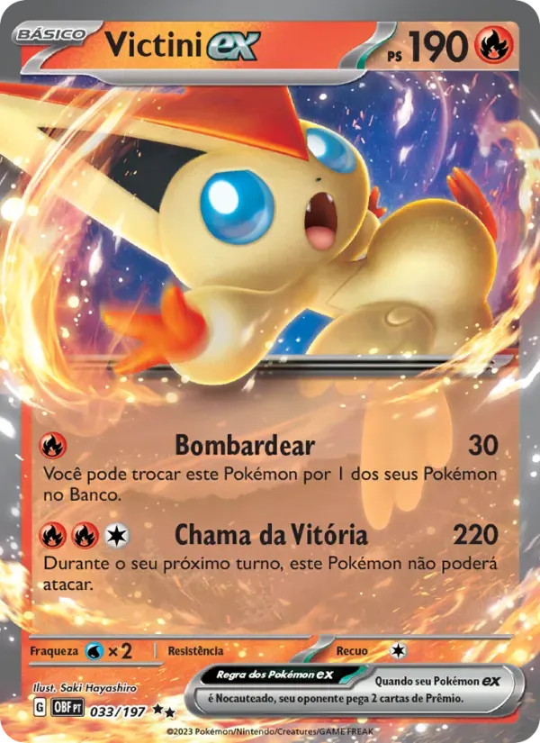 Victini ex 033/197 Obsidiana em Chamas