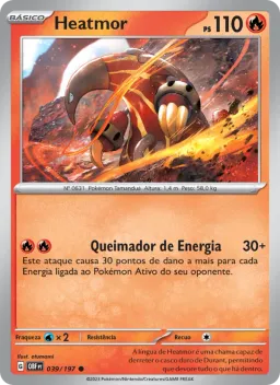Heatmor 039 Obsidiana em Chamas