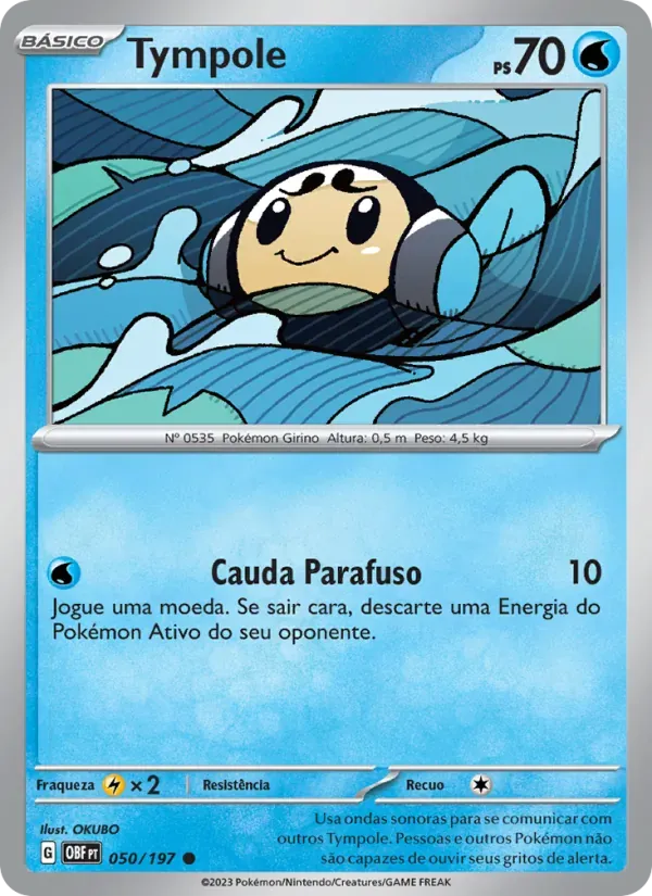 Tympole 050/197 Obsidiana em Chamas