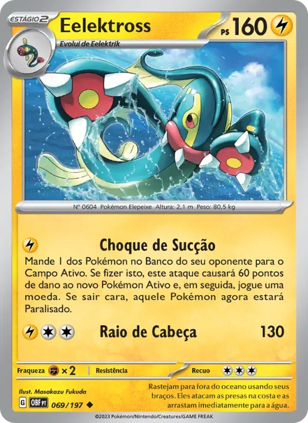 Eelektross 069/197 Obsidiana em Chamas