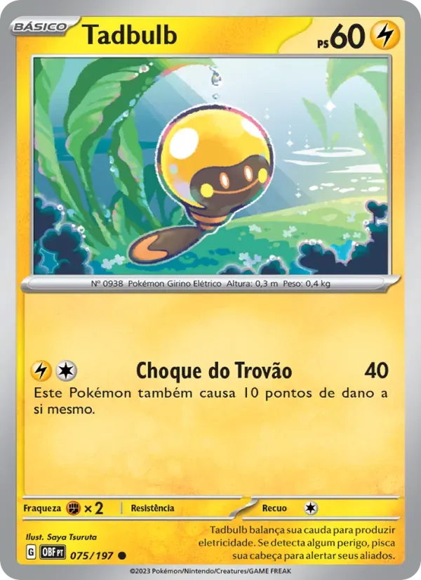 Tadbulb 075/197 Obsidiana em Chamas