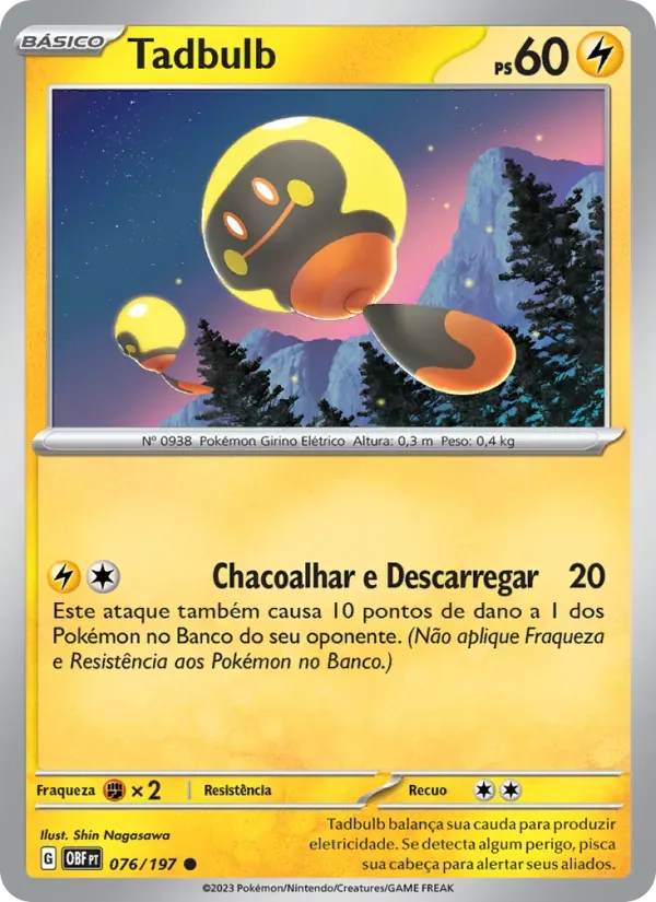 Tadbulb 076/197 Obsidiana em Chamas