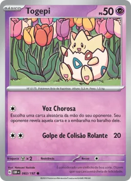 Togepi 083 Obsidiana em Chamas