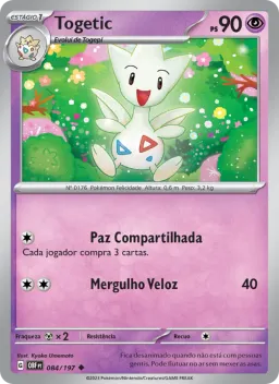 Togetic 084 Obsidiana em Chamas