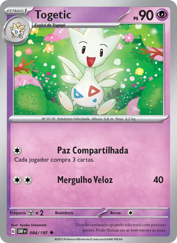 Togetic 084/197 Obsidiana em Chamas
