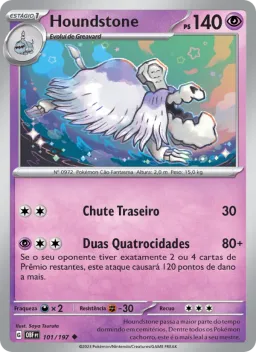 Houndstone 101 Obsidiana em Chamas