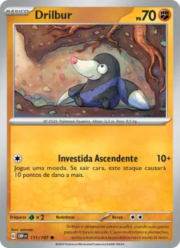 Drilbur 111 Obsidiana em Chamas