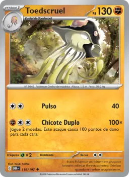 Toedscruel 119 Obsidiana em Chamas