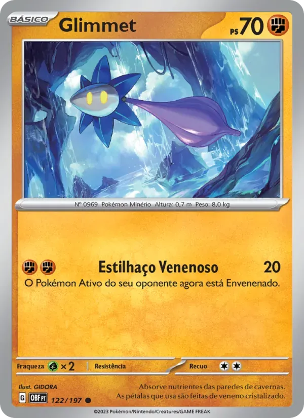 Glimmet 122/197 Obsidiana em Chamas