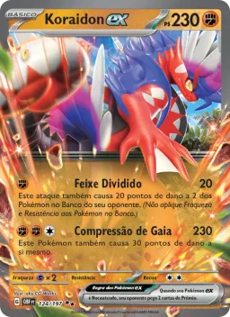 Koraidon ex 124 Obsidiana em Chamas