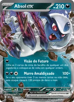 Absol ex 135 Obsidiana em Chamas