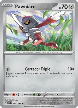 Pawniard 148 Obsidiana em Chamas