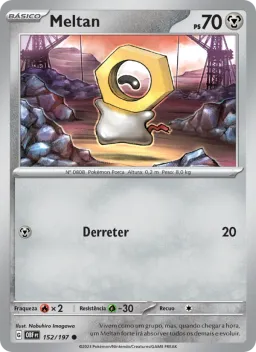 Meltan 152 Obsidiana em Chamas