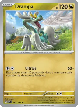 Drampa 161 Obsidiana em Chamas