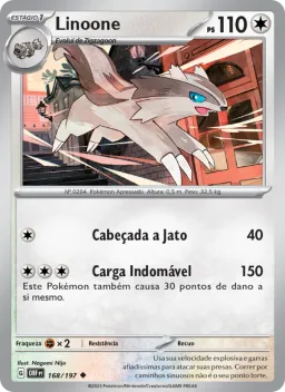 Linoone 168 Obsidiana em Chamas