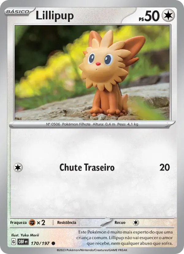 Lillipup 170/197 Obsidiana em Chamas