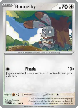 Bunnelby 175 Obsidiana em Chamas