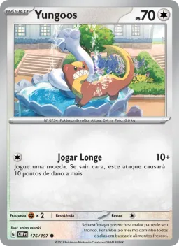 Yungoos 176 Obsidiana em Chamas