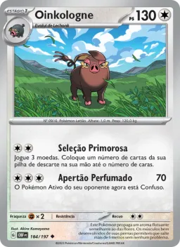 Oinkologne 184 Obsidiana em Chamas