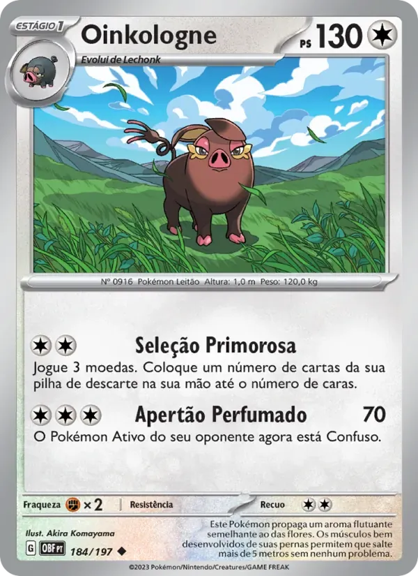 Oinkologne 184/197 Obsidiana em Chamas