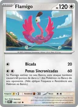 Flamigo 185 Obsidiana em Chamas