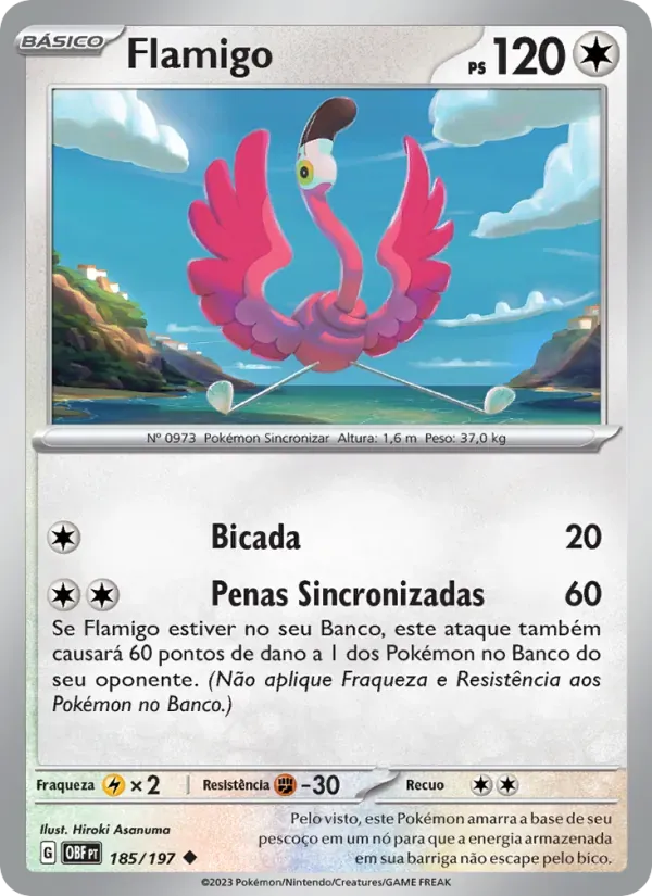 Flamigo 185/197 Obsidiana em Chamas