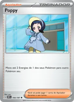 Poppy 193 Obsidiana em Chamas