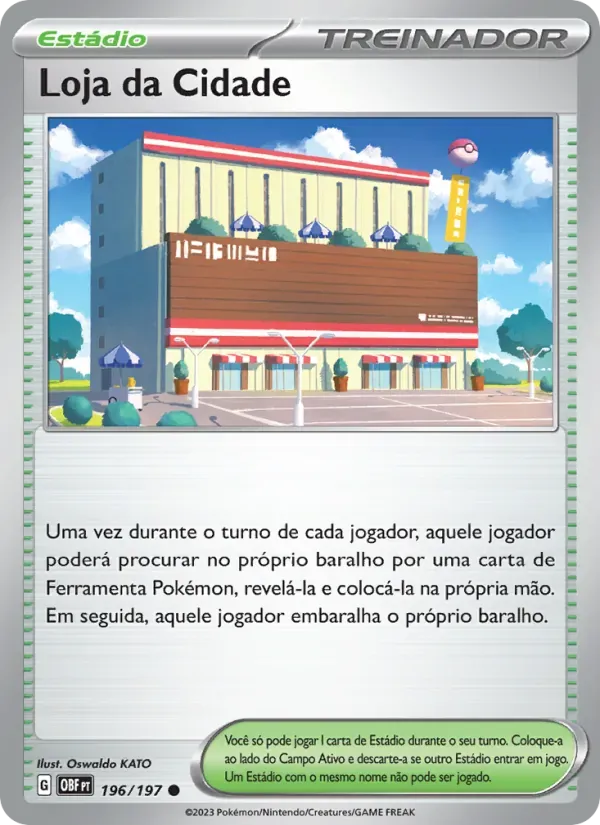 Loja da Cidade 196/197 Obsidiana em Chamas