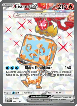 Eiscue ex 210 Obsidiana em Chamas