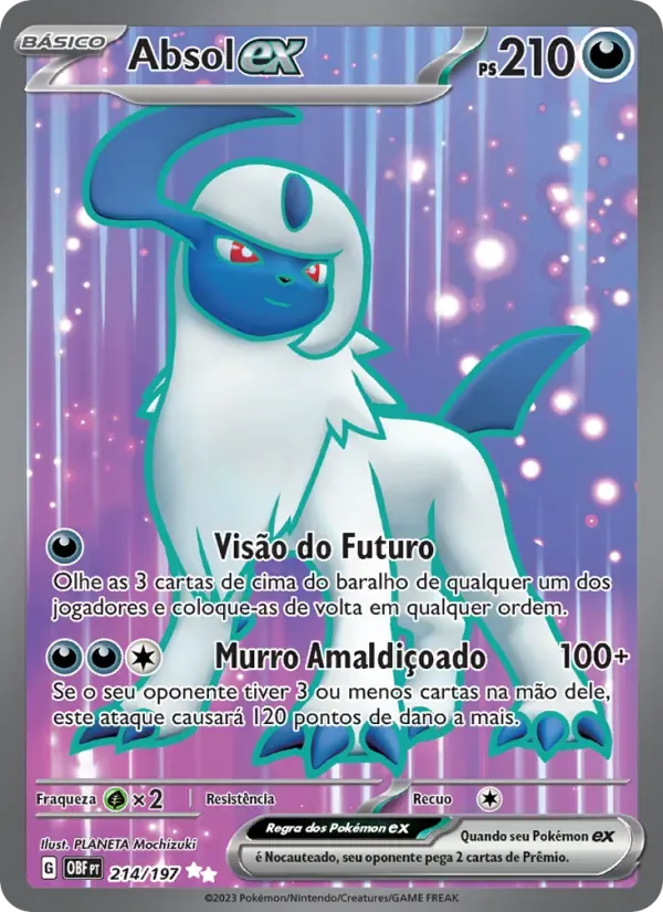 Absol ex 214/197 Obsidiana em Chamas