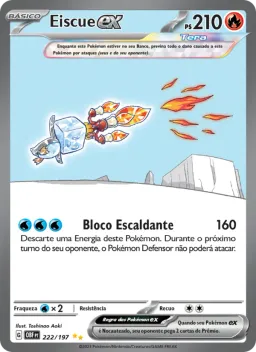 Eiscue ex 222 Obsidiana em Chamas