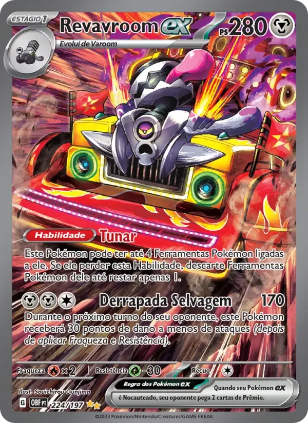 Revavroom ex 224/197 Obsidiana em Chamas