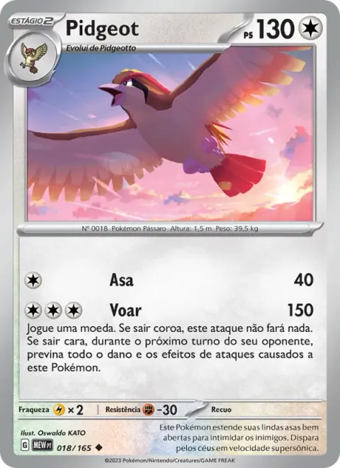 Pidgeot 018/165
