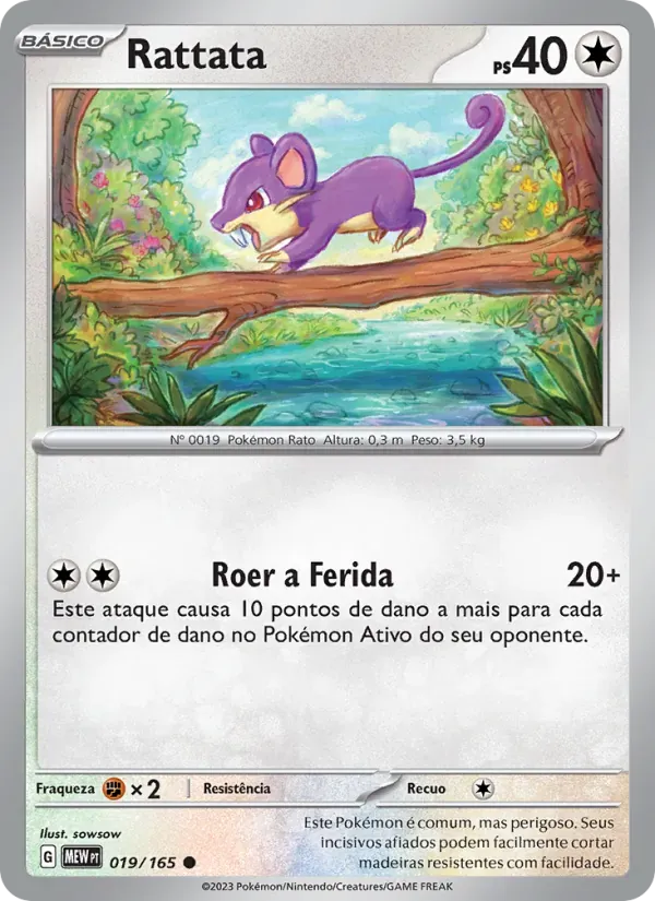 Rattata 019/165 151