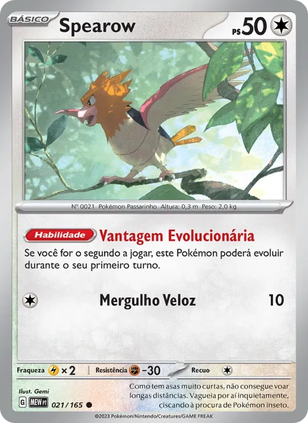 Spearow 021/165 151