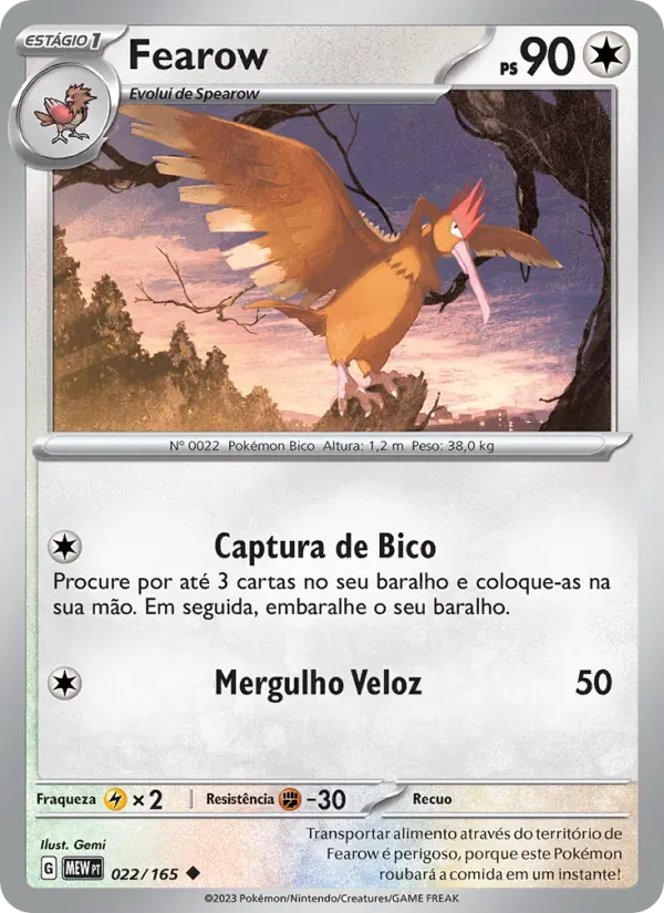 Fearow 022/165 151