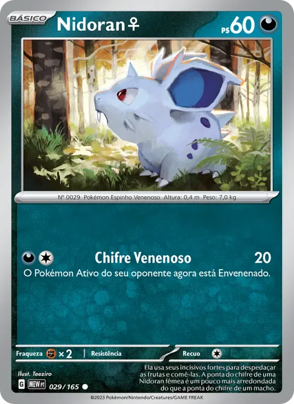 Nidoran♀ 029/165 151