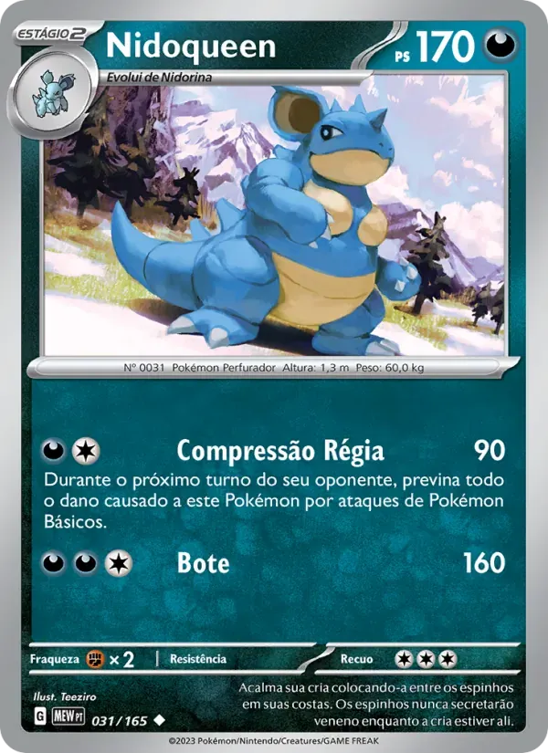 Nidoqueen 031/165 151