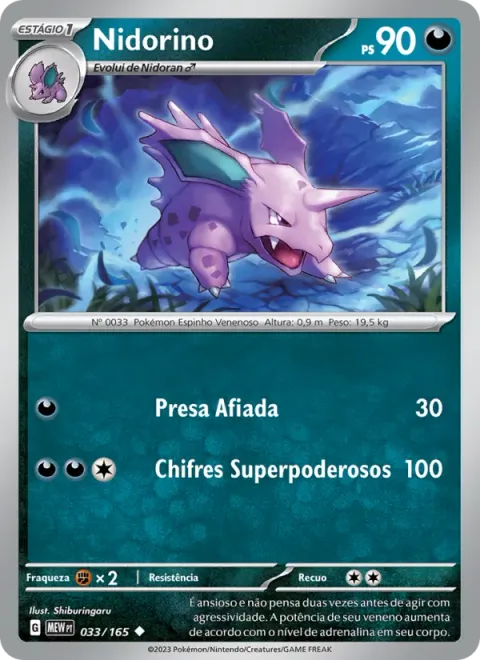 Nidorino 033/165